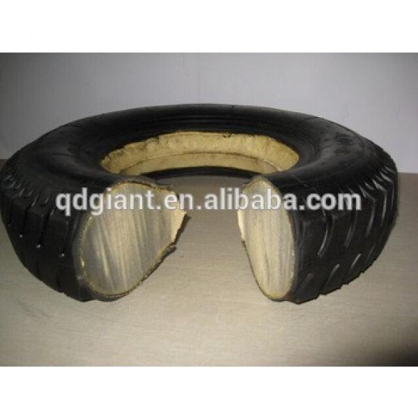 puncture proof PU foam/PU filled rubber wheel 4.00-8 #1 image